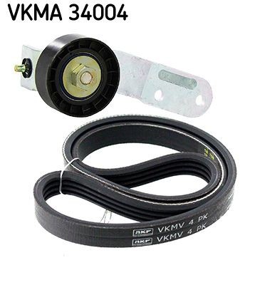 SKF V-Ribbed Belt Set Article number: VKMA 34004 cheaply