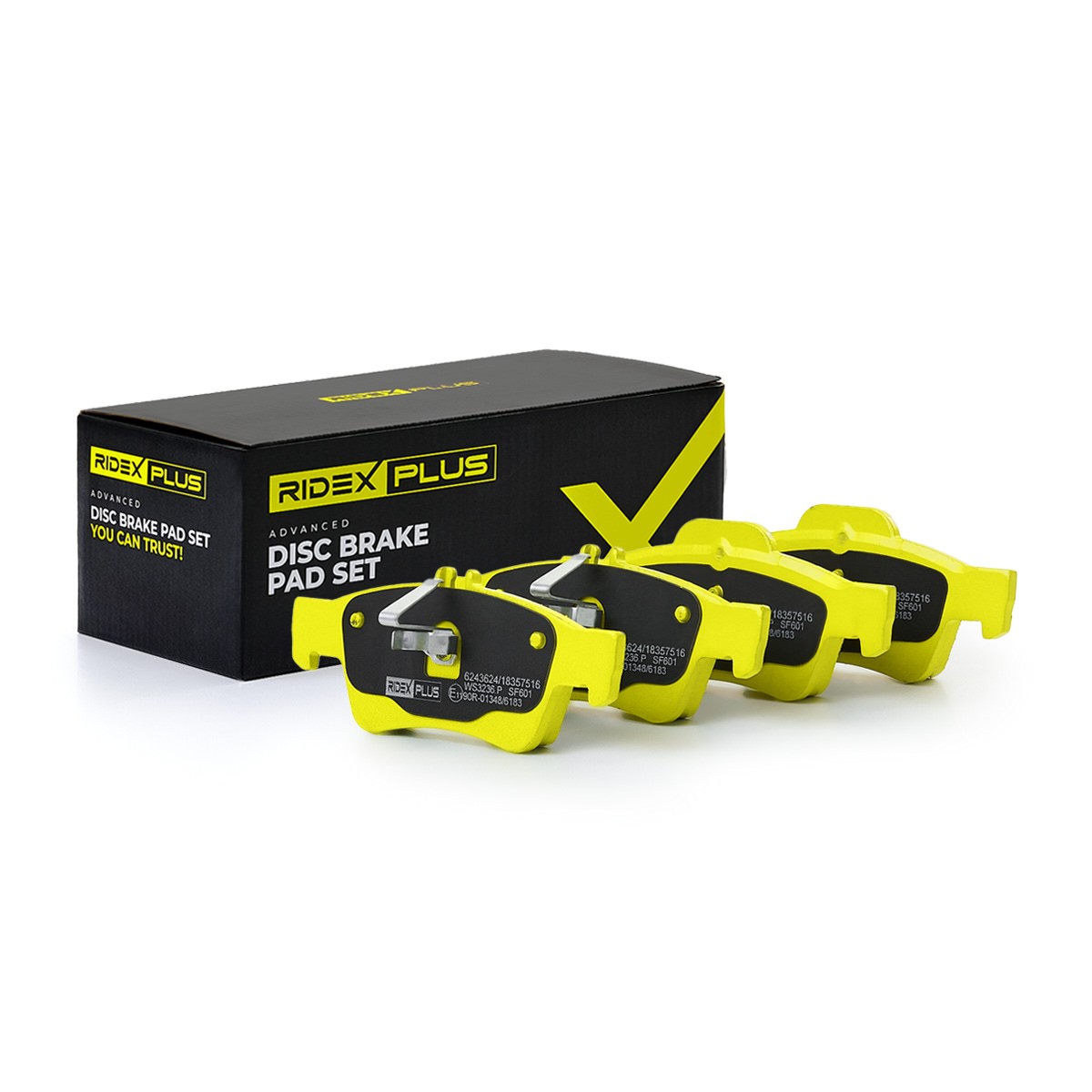 RIDEX PLUS Brake pad set Article number: 402B0068P cheaply