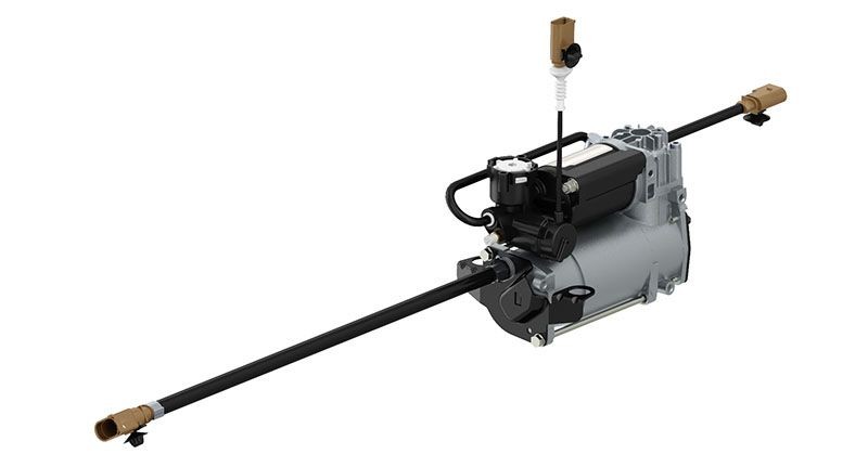 WABCO 4154033080 Air suspension compressor A8 3.0 TDI quattro 233 PS Diesel 2010