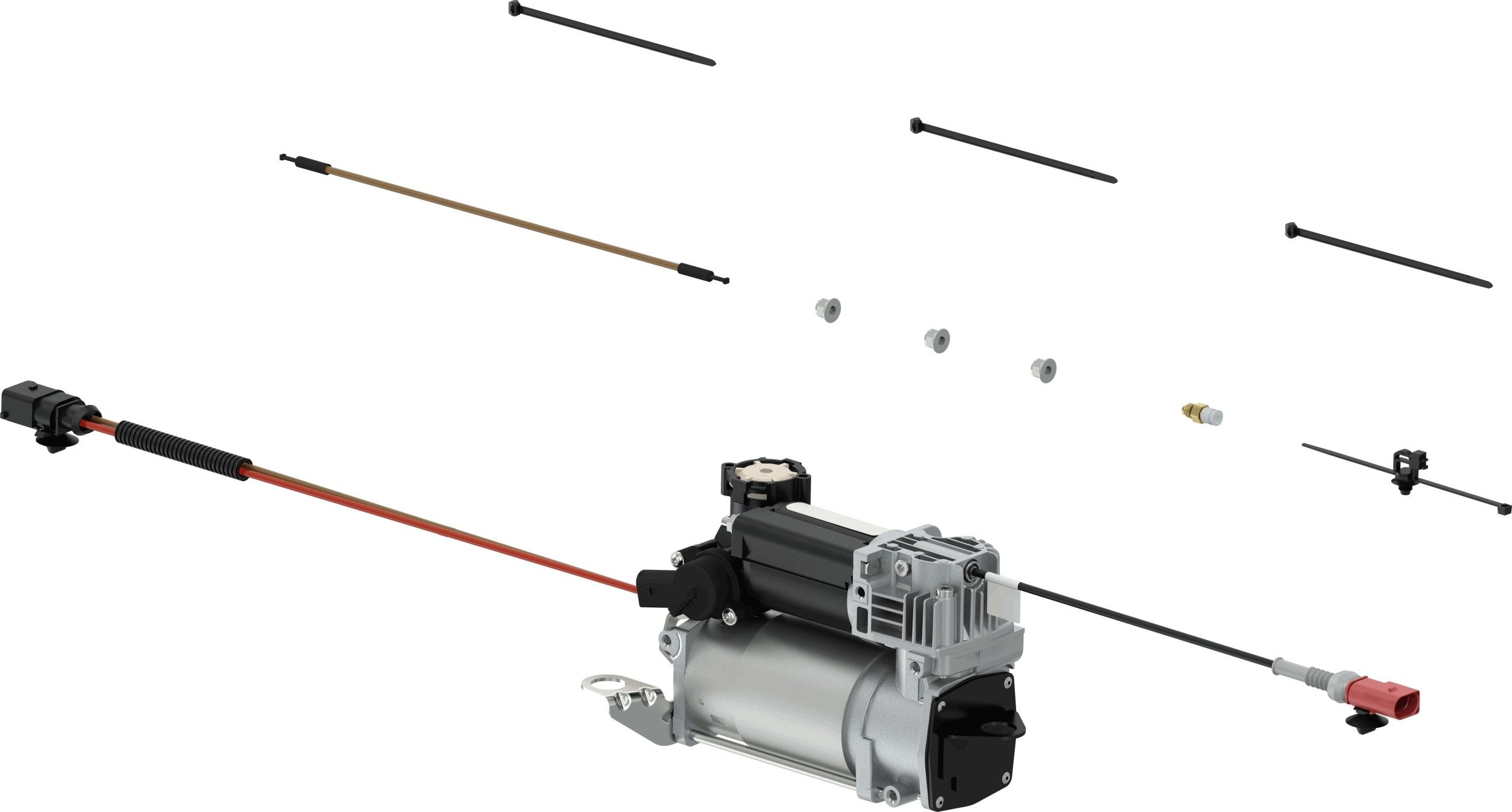 WABCO 4154039582 Air suspension compressor A6 RS6 5.0 quattro 580 PS Petrol 2011