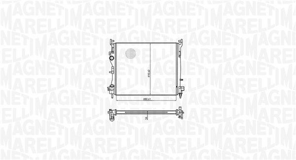 MAGNETI MARELLI Kondensaator, kliimaseade Artikli number: 350203436000 soodsalt