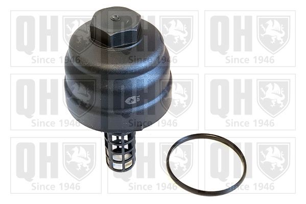 QUINTON HAZELL QOC1050 Cover, oil filter housing A6 3.2 FSI 255 PS Petrol 2011