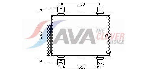 AVA COOLING SYSTEMS Dryer, air conditioning Article number: DND487 cheaply