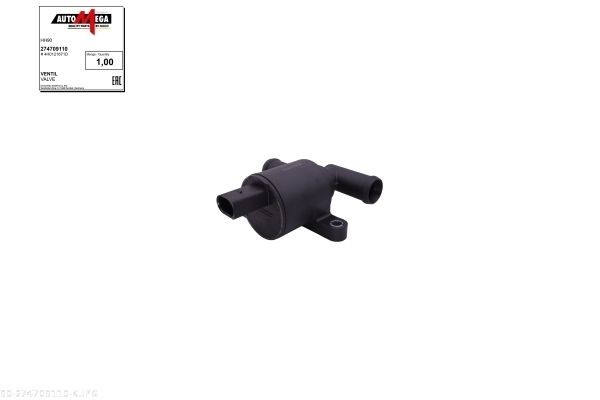 AUTOMEGA 274709110 Heater control valve A6 2.0 TFSI 220 PS Petrol 2018