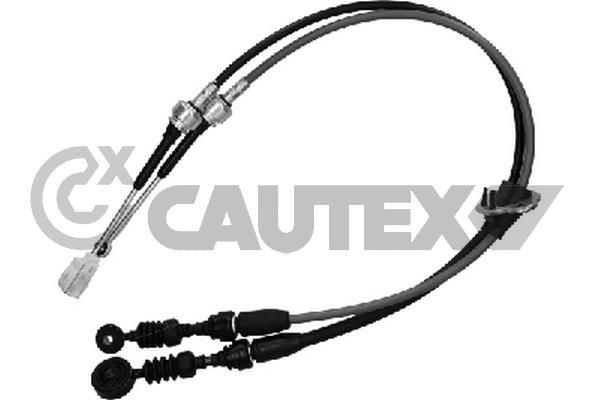 CAUTEX 772571 Cable, manual transmission MATIZ 1.0 64 PS Petrol