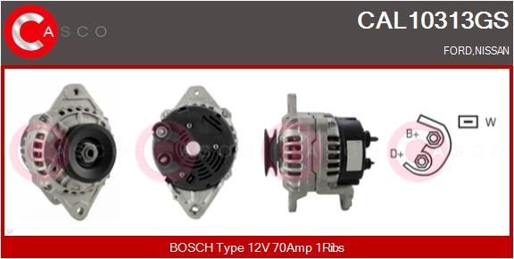 CASCO CRG71004GS EGR-jahuti PULSAR 1.5 dCi 110 HP Diisel