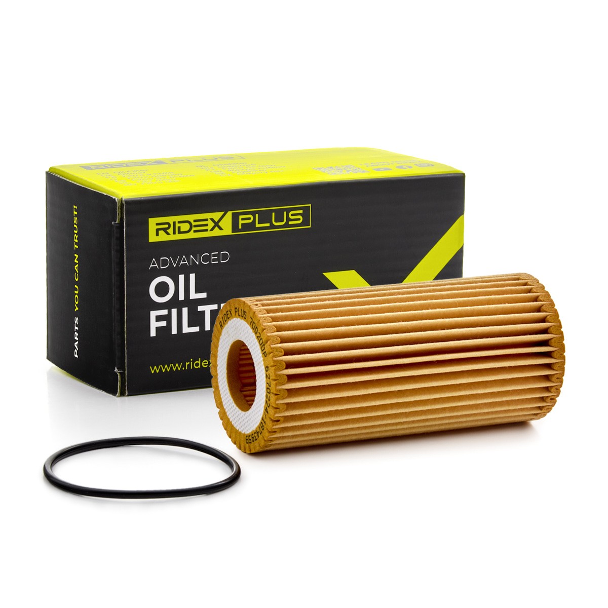 RIDEX PLUS Oliefilter Varenummer: 7O0200P billige