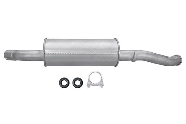 HELLA Rear silencer Article number: 8LD 366 027-611 cheaply