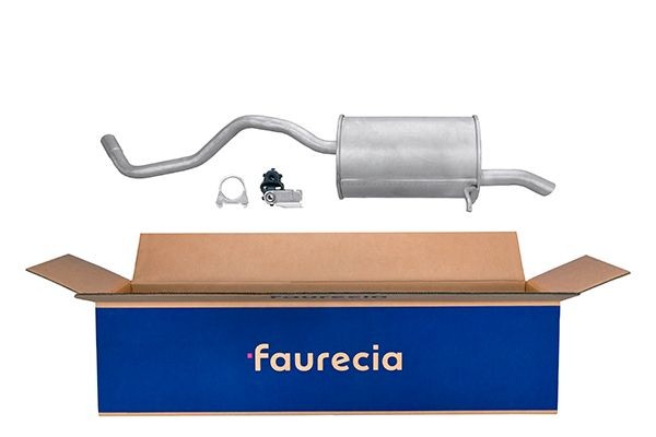 HELLA Rear silencer Article number: 8LD 366 034-521 cheaply