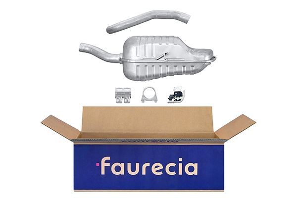 HELLA Rear silencer Article number: 8LD 366 034-701 cheaply