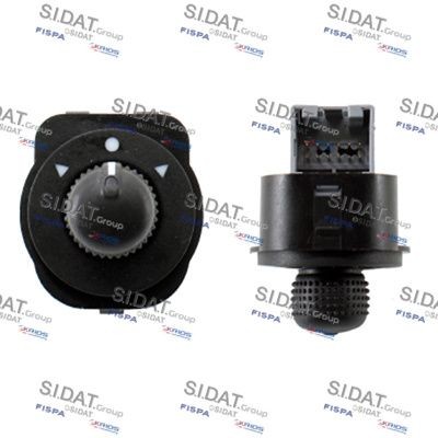 SIDAT 640061A2 Switch, mirror adjustment NEMO 1.4 HDi 68 PS Diesel