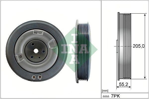 INA Crankshaft pulley Article number: 544 0506 10 cheaply