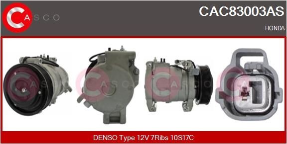 CASCO Air conditioning compressor Article number: CAC86051AS cheaply