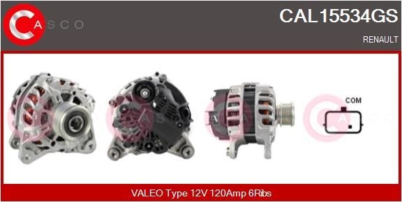 CASCO Alternator Article number: CAL10313AS cheaply