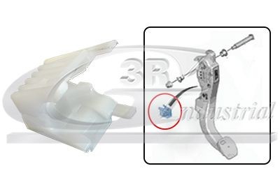 3RG 86295 Spring, clutch pedal DS7 E-TENSE 225 (J4DGZU, J45GQU) 224 PS Petrol/Electric