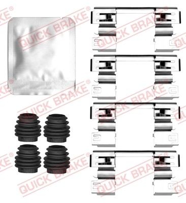 QUICK BRAKE Accessory Kit, disc brake pads Article number: 109-0147 cheaply