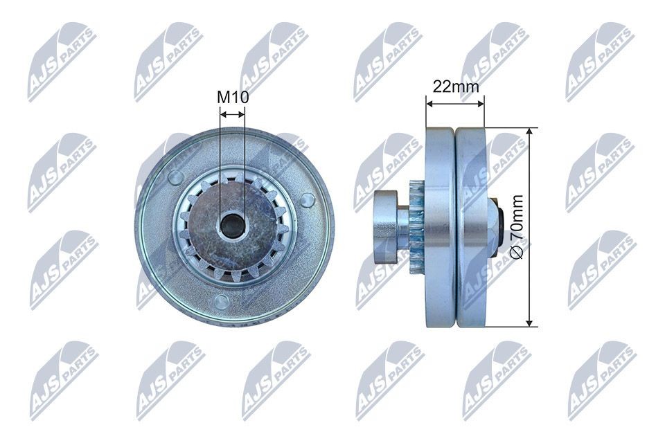 NTY Tensioner pulley Article number: RNK-CH-039 cheaply