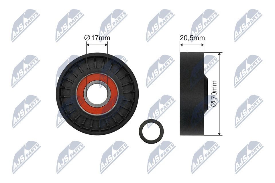 NTY Tensioner pulley Article number: RNK-FR-055 cheaply