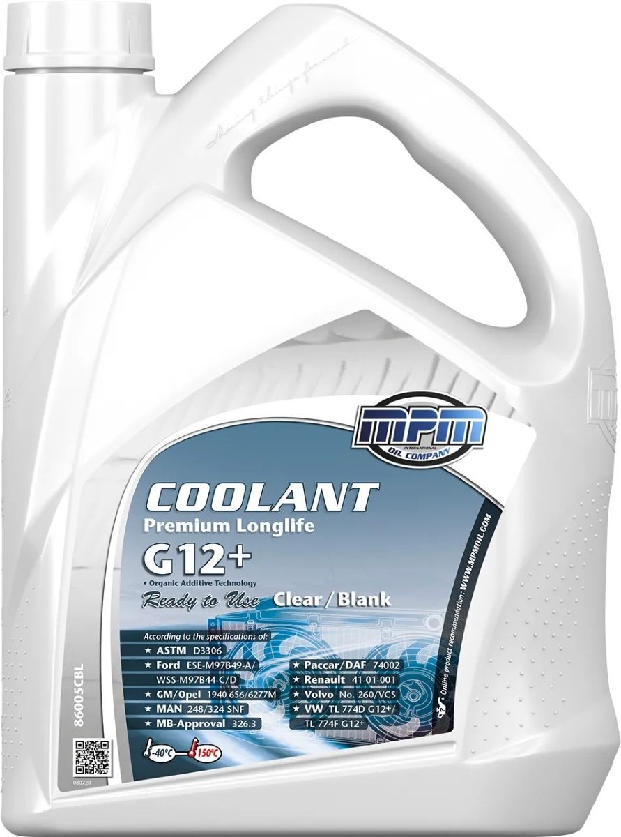 MPM 86005CBL Antifreeze BT-50 3.2 MZ-CD 4WD (UP0YF1, UR0YF1) 200 PS Diesel