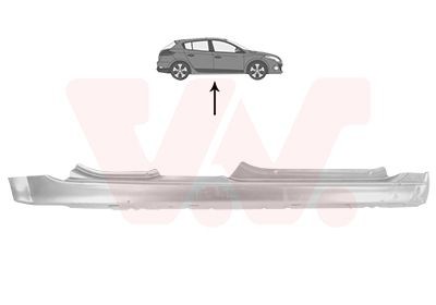 VAN WEZEL Rocker panel Article number: 4327104 cheaply