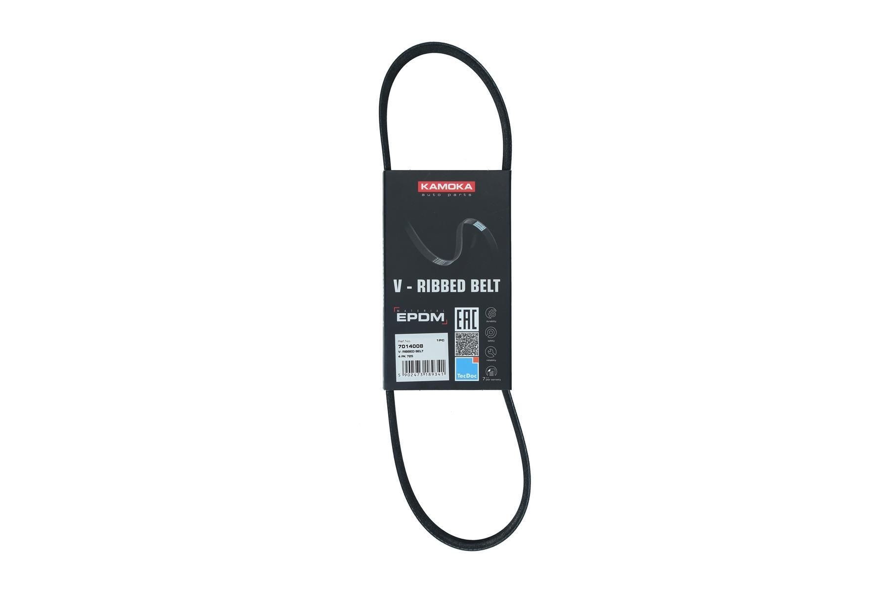 KAMOKA Serpentine belt Article number: 7014008 cheaply