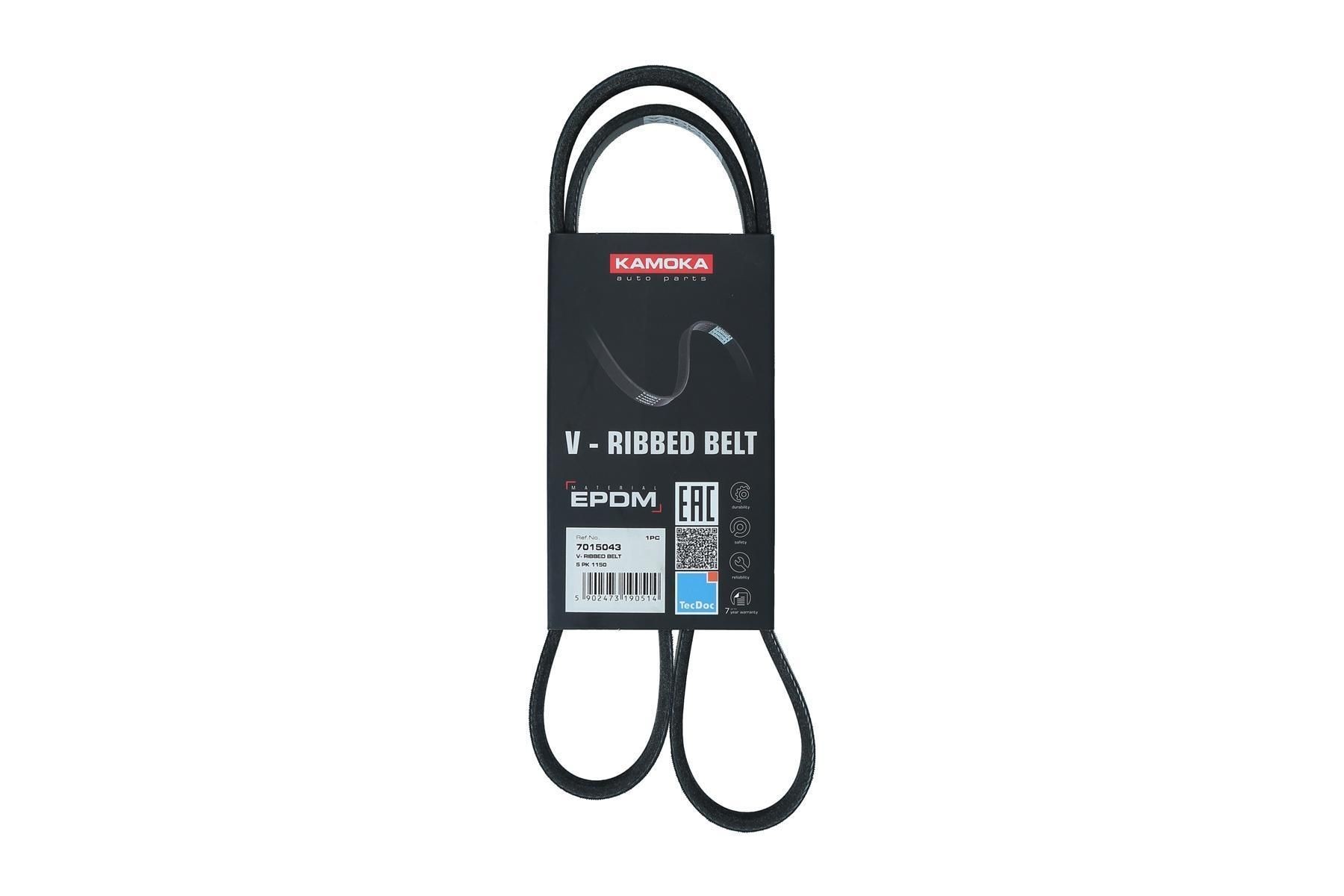 KAMOKA Serpentine belt Article number: 7015043 cheaply