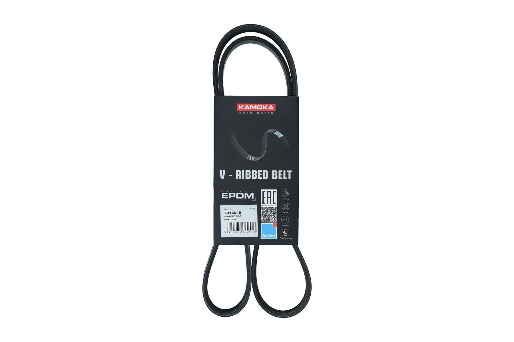 KAMOKA Serpentine belt Article number: 7015049 cheaply