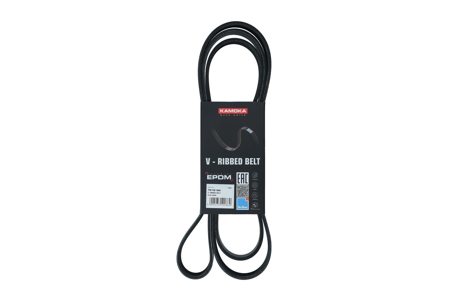 KAMOKA Serpentine belt Article number: 7016194 cheaply