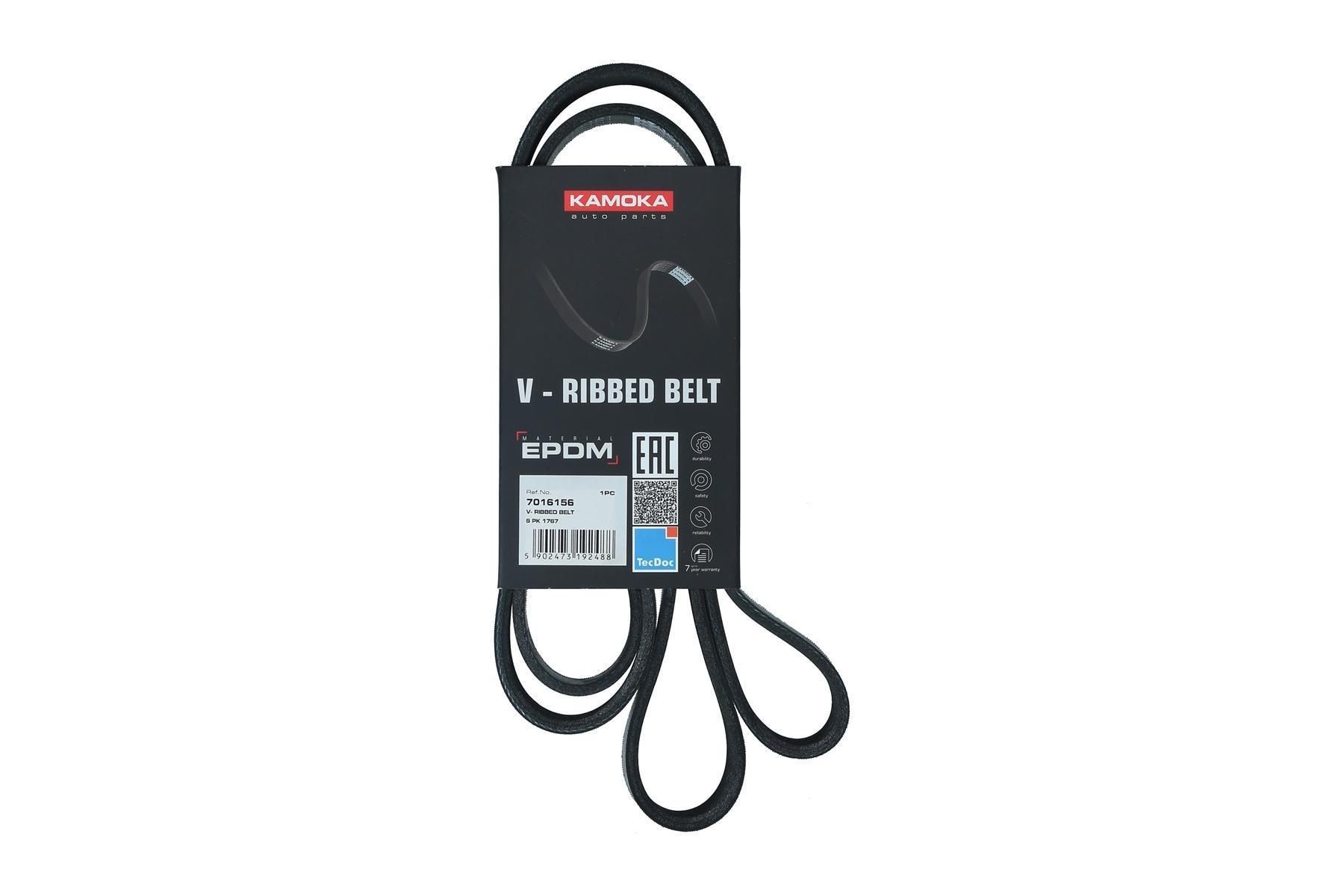KAMOKA Serpentine belt Article number: 7016230 cheaply