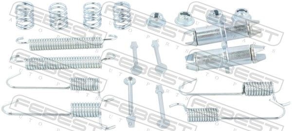 FEBEST Brake shoe fitting kit Article number: 1204-IX354WDR-KIT cheaply