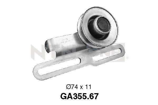 SNR Tensioner pulley Article number: GA355.67 cheaply