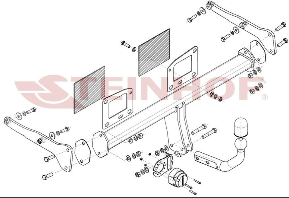 STEINHOF Trailer Hitch Article number: A-121 cheaply