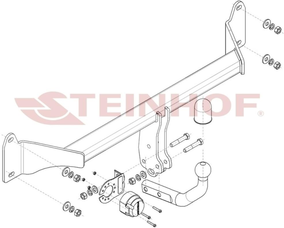 STEINHOF Trailer Hitch Article number: B-096 cheaply