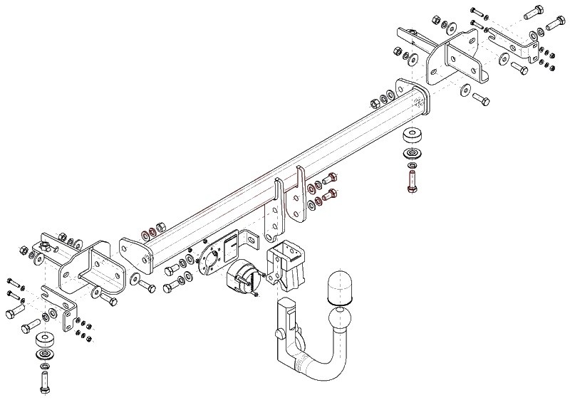 STEINHOF Trailer Hitch Article number: K-074 cheaply