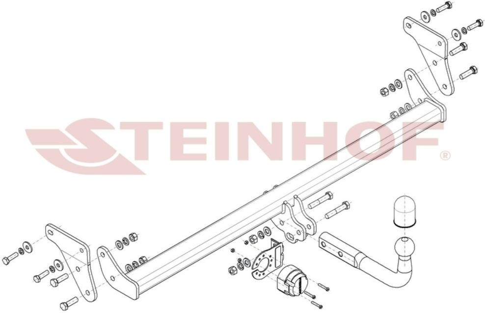 STEINHOF Trailer Hitch Article number: K-096 cheaply