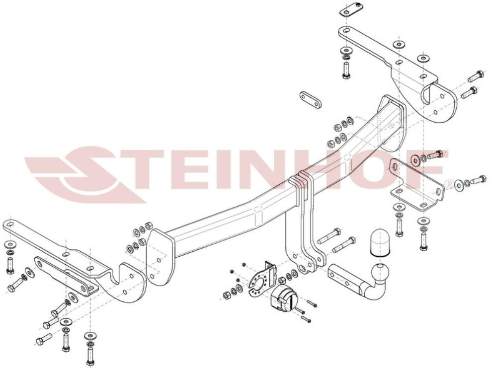 STEINHOF Trailer Hitch Article number: T-156 cheaply