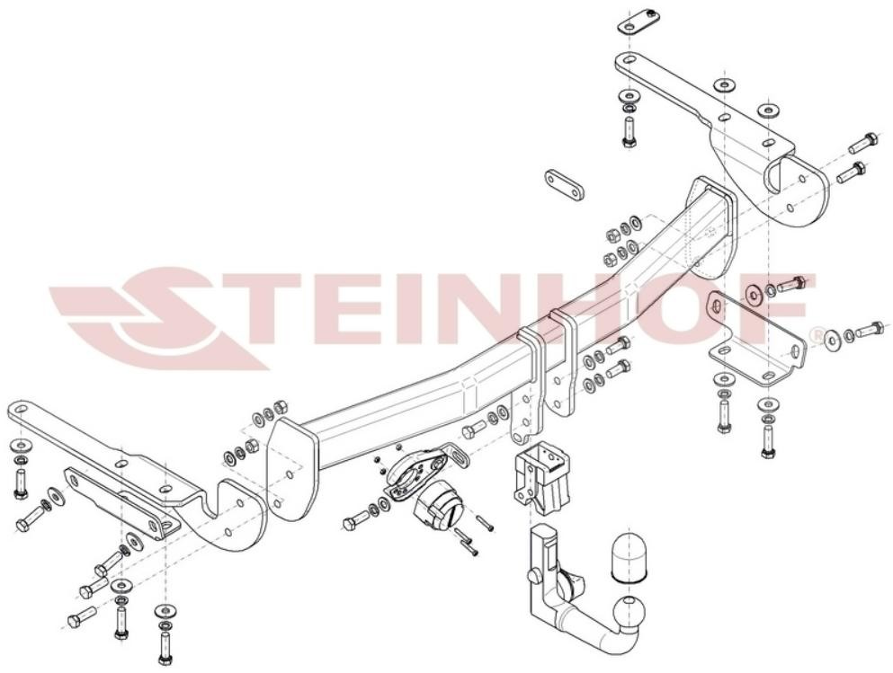 STEINHOF Trailer Hitch Article number: T-157 cheaply