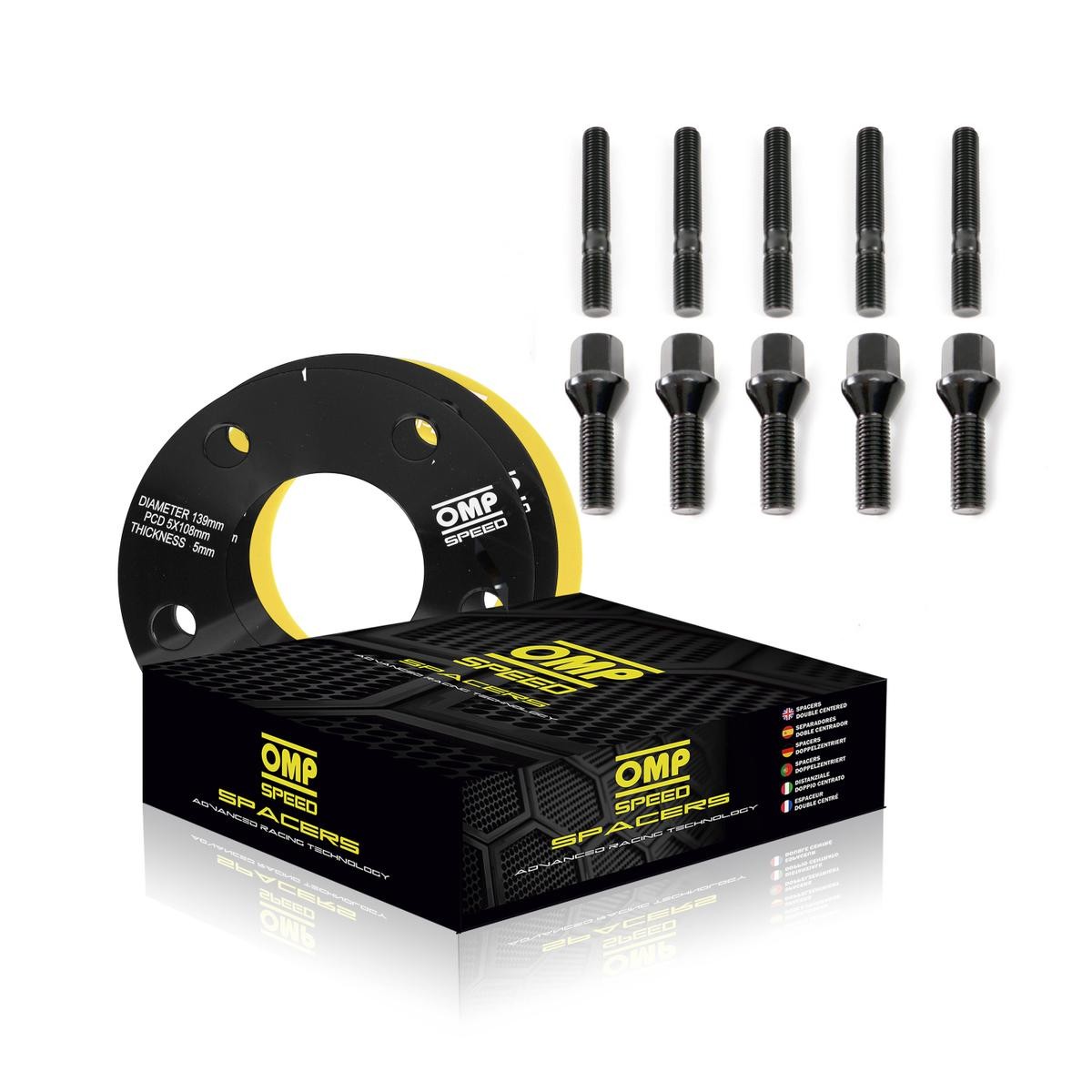 OMP OMPS08760501 Wheel spacer FLUENCE 2.0 16V (L30C, L30G, L30T, L30V) 140 PS Petrol