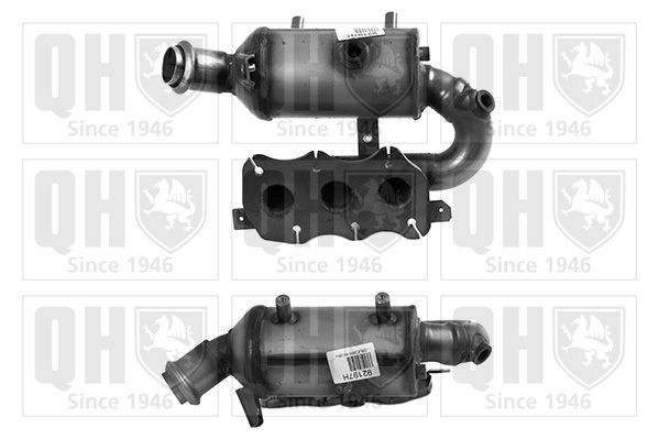 QUINTON HAZELL Catalytic converter Article number: QCAT92197H cheaply