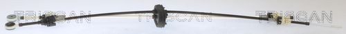 TRISCAN 8140 24722 Cable, manual transmission VECTRA 1.6 (F68) 105 PS Petrol 2009
