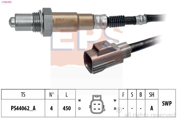 EPS Lambda sensor Article number: 1.998.601 cheaply
