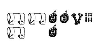 HJS Exhaust mounting kit Article number: 82 11 2360 cheaply