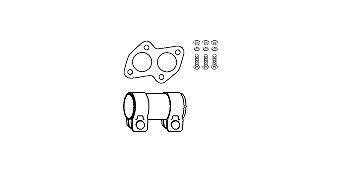 HJS Mounting Kit, catalytic converter Article number: 82 11 3215 cheaply