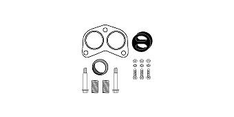 HJS Mounting Kit, catalytic converter Article number: 82 15 6546 cheaply