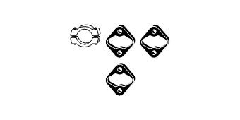 HJS Exhaust mounting kit Article number: 82 21 6900 cheaply