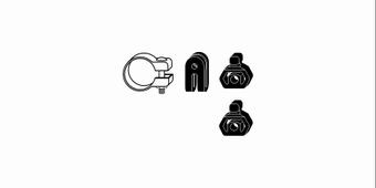 HJS Exhaust mounting kit Article number: 82 23 4395 cheaply