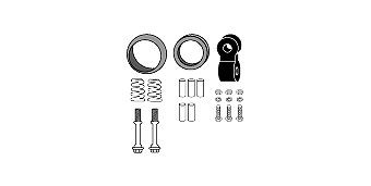 HJS Mounting Kit, catalytic converter Article number: 82 47 8381 cheaply