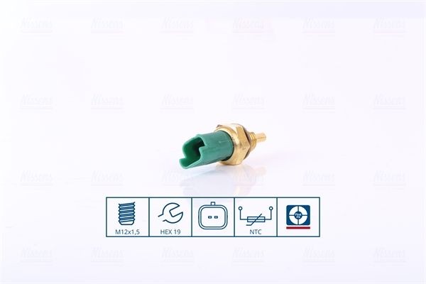 NISSENS Sensor, coolant temperature Article number: 207087 cheaply
