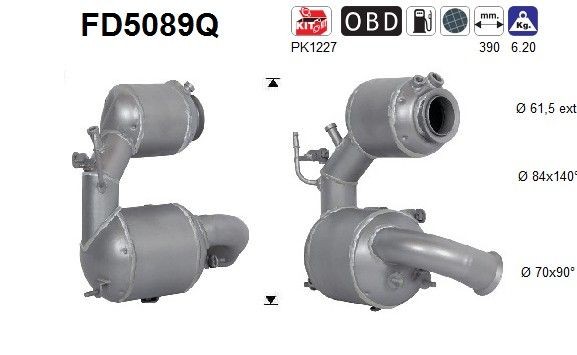 AS Tahmafilter Artikli number: FD5089Q soodsalt