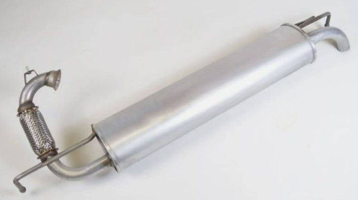 IZAWIT Rear silencer Article number: 07.806 cheaply